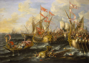 julius caesar captured by pirates.
