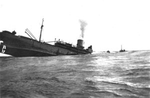 ship sinking in bermuda triangle