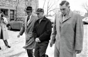 the american serial killer Ed Gein arrested