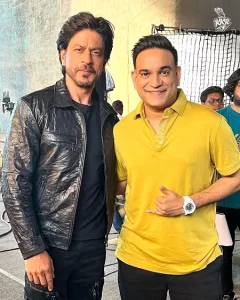 rj praveen and srk photo