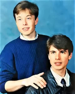 elon musk childhood photos