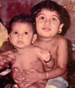 Deepa Thomas childhood photos