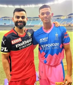 yashasvi jaiswal with virat kohli photos