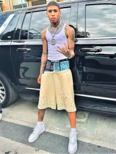 NLE Choppa height photos