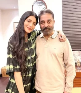 Shruti Haasan father photos