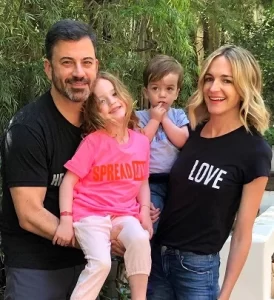 Jimmy Kimmel family photo