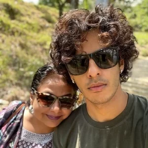 Ishaan Khatter mother photos