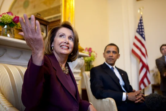 Barack Obama and Nancy Pelosi photos