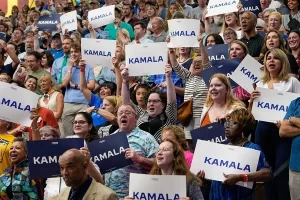 Kamala Harris supporters