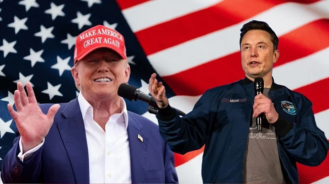 Elon Musk and Donald Trump